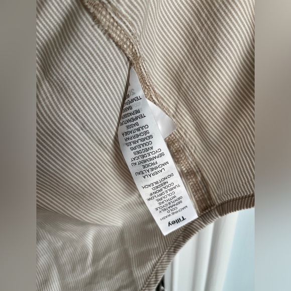 Tilley button up pin stripe blouse - Picture 4 of 5